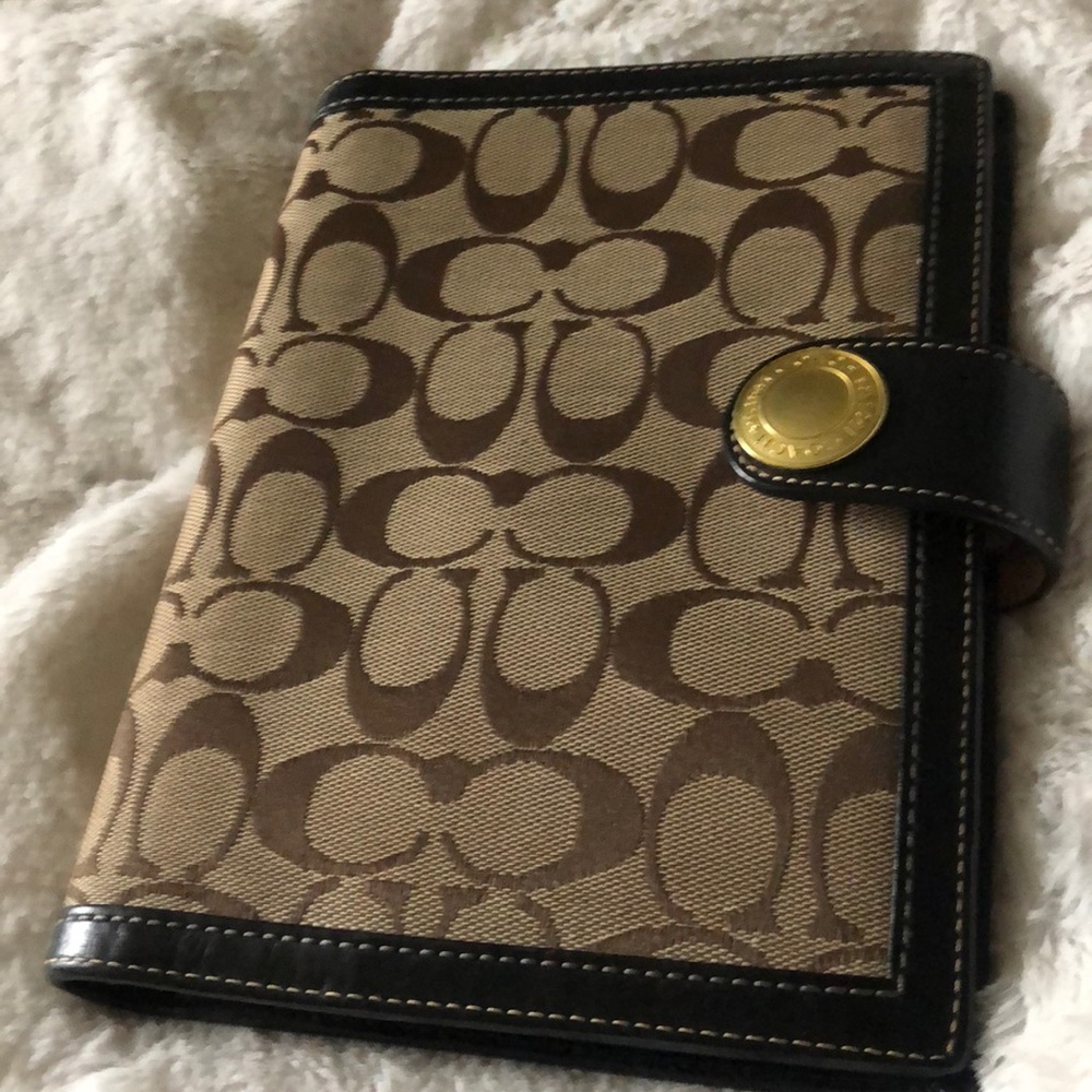 Coach planner cover